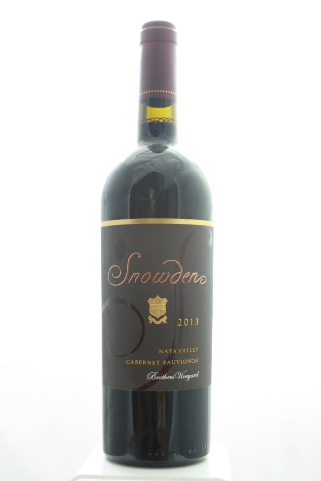Snowden Cabernet Sauvignon Brothers Vineyard 2013