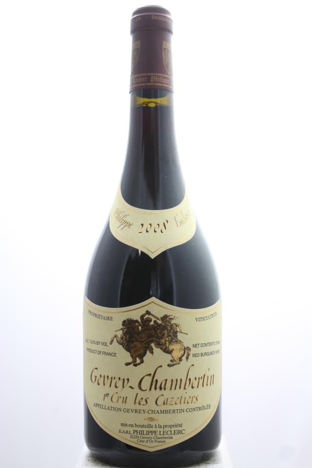 Philippe Leclerc Gevrey-Chambertin Les Cazetiers 2008