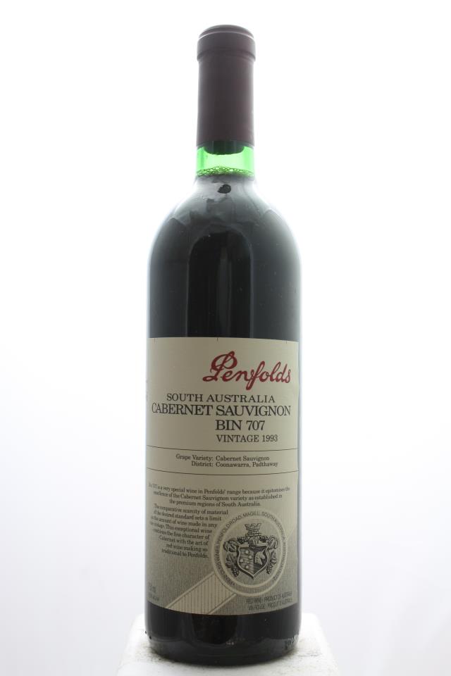 Penfolds Cabernet Sauvignon Bin 707 1993