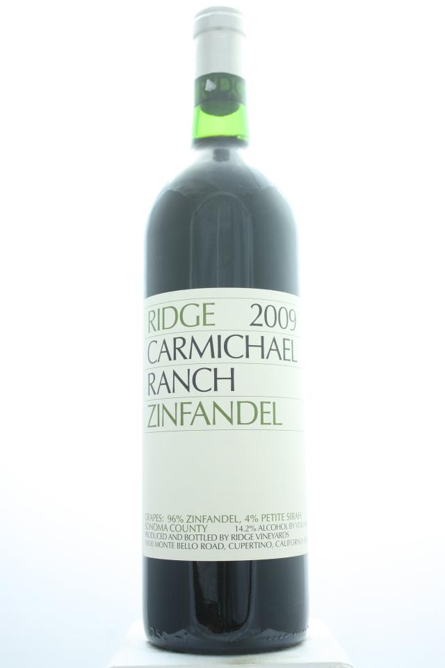 Ridge Vineyards Zinfandel Carmichael ATP 2009