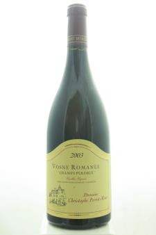 Christophe Perrot-Minot Vosne Romanée Champs Perdrix Vieilles Vignes 2003