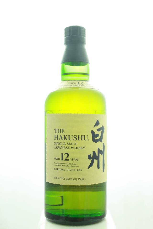 The Hakushu Single Malt Japanese Whisky 12-Year-Old NV