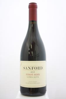 Sanford Estate Pinot Noir Loma Alta Single Block 2015