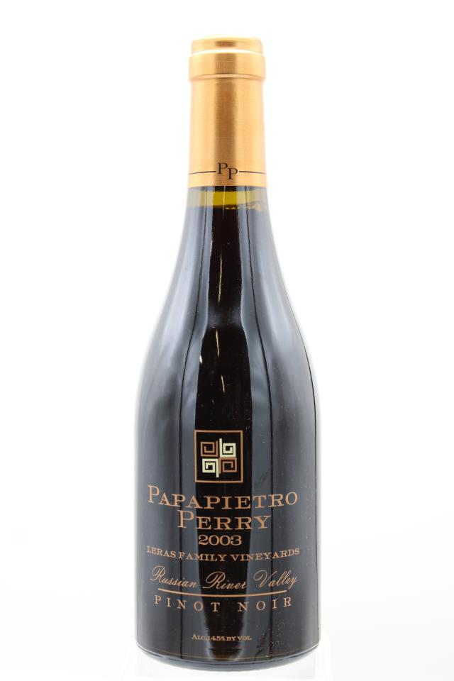 Papapietro Perry Pinot Noir Lera's Vineyard 2003