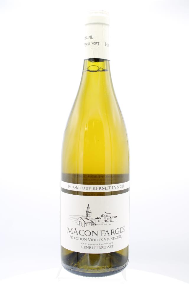 Henri Perrusset Macon Farges Selection Vieilles Vignes 2013