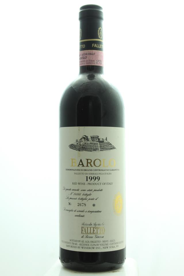 Bruno Giacosa Barolo Falletto di Serralunga d'Alba 1999