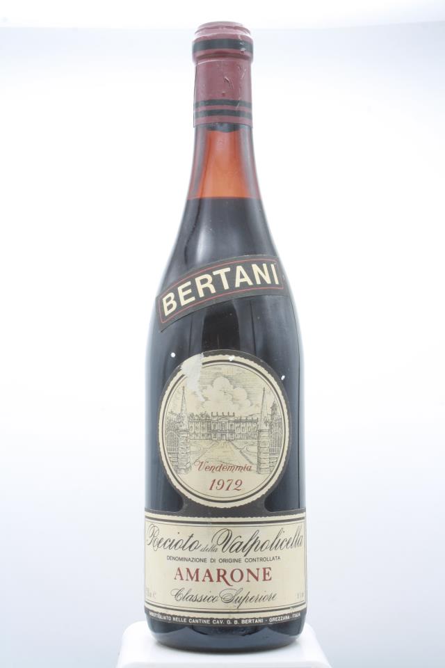Bertani Amarone della Valpolicella Classico Superiore 1972