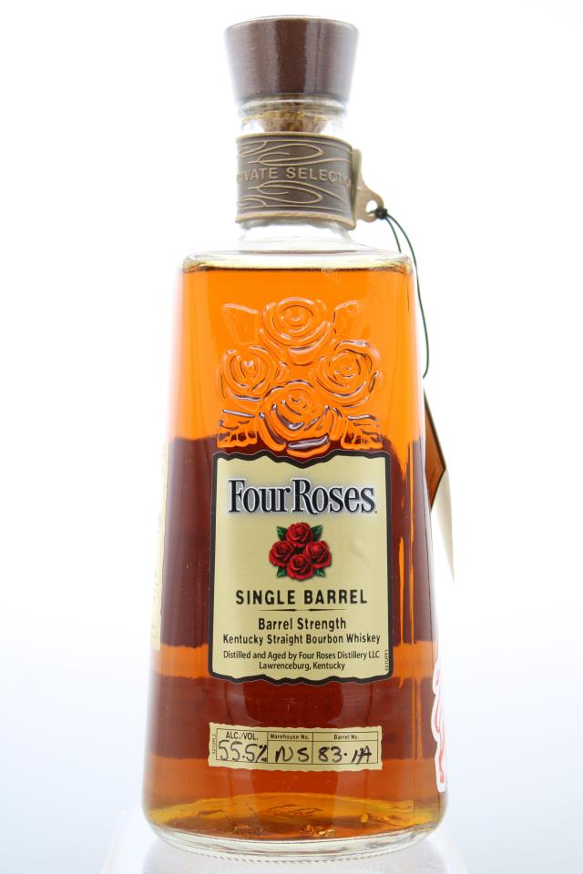 Four Roses Single Barrel Kentucky Straight Bourbon Whiskey Private Selection Barrel Strength NV