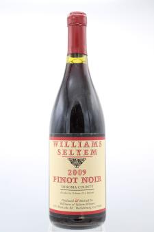 Williams Selyem Pinot Noir Sonoma County 2009