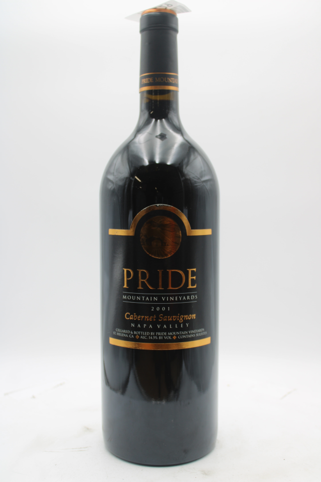 Pride Mountain Cabernet Sauvignon Napa Valley 2001