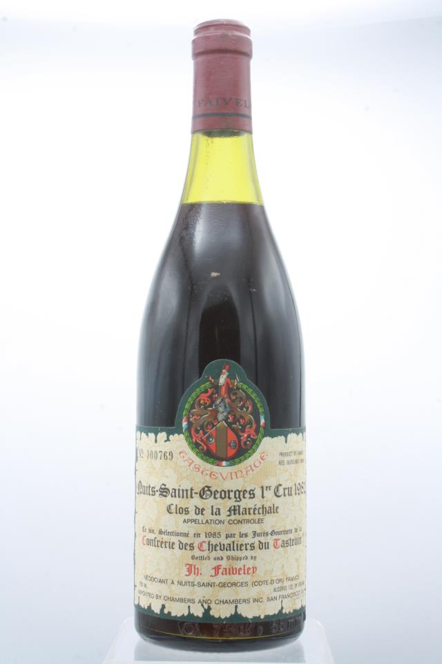 Faiveley (Maison) Nuits-Saint-Georges Clos de la Maréchale Confrérie ses Chevaliers du Tastevin 1982