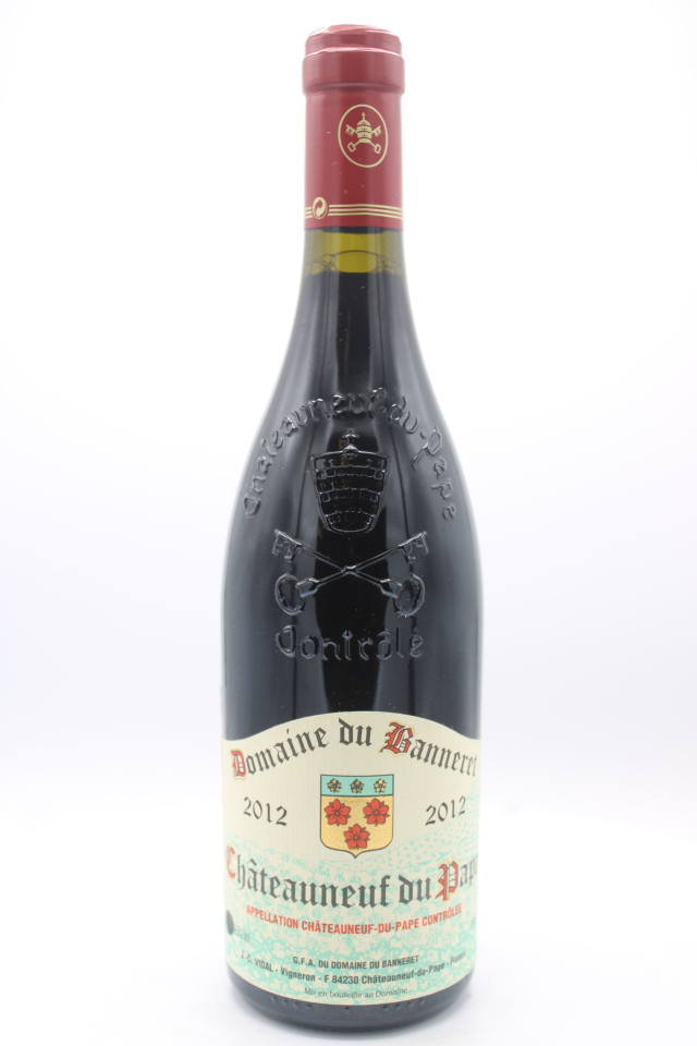 du Banneret Chateauneuf du Pape 2012