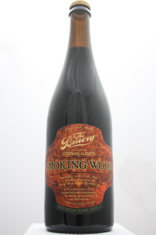 The Bruery Smoking Wood Smoked Imperial Rye Porter Aged in Rye Whisky Barrels 2014
