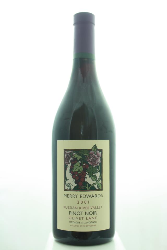 Merry Edwards Pinot Noir Olivet Lane Méthode à l'Ancienne 2001