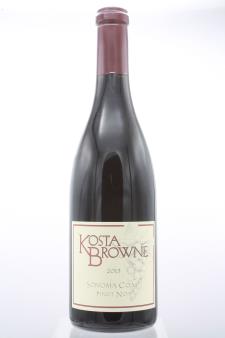 Kosta Browne Pinot Noir Sonoma Coast 2013