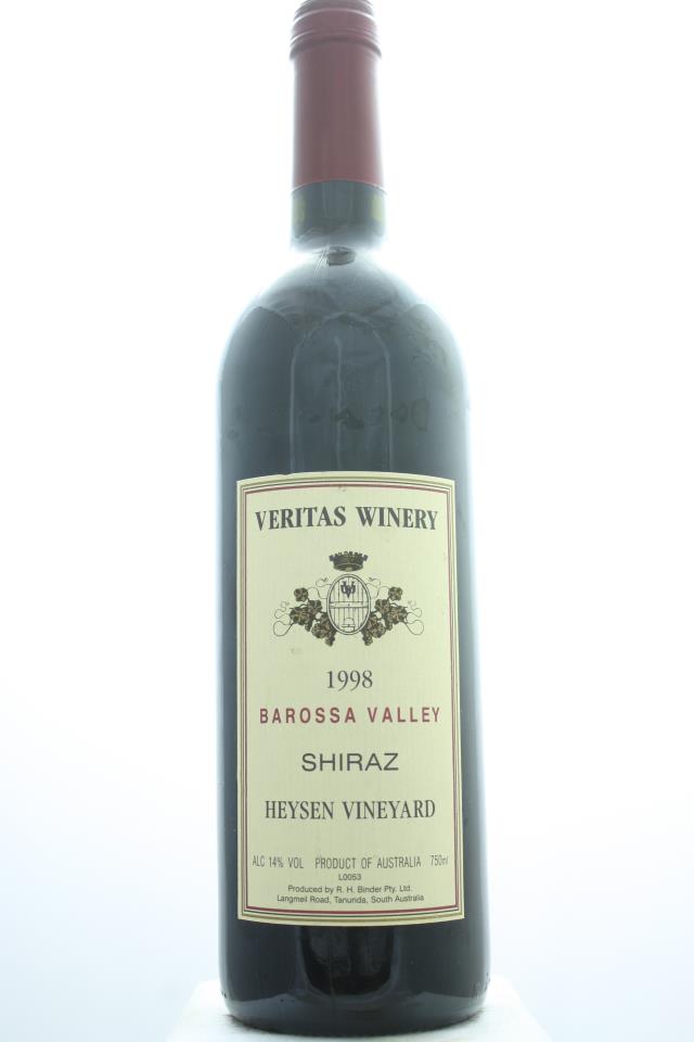 Veritas Winery Shiraz Heysen Vineyard 1998