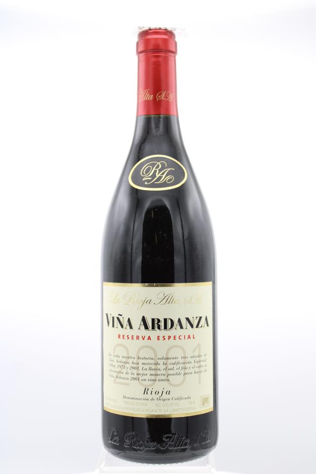 La Rioja Alta Vina Ardanza Reserva Especial 2001