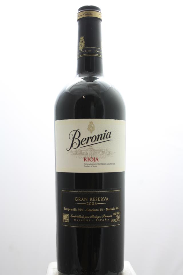 Beronia Rioja Gran Reserva  2006