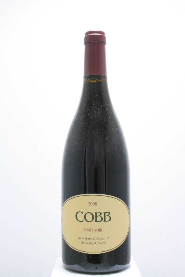 Cobb Pinot Noir Rice-Spivak Vineyard 2008