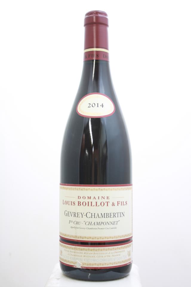 Lucien Boillot Gevrey-Chambertin Champonnet 2014