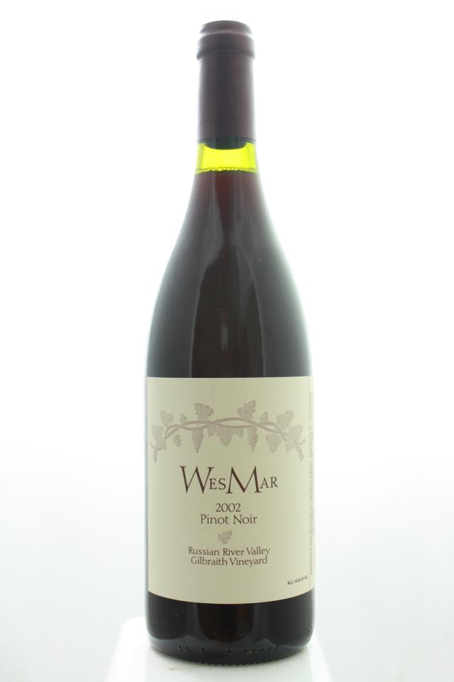 WesMar Pinot Noir Gilbraith Vineyard 2002