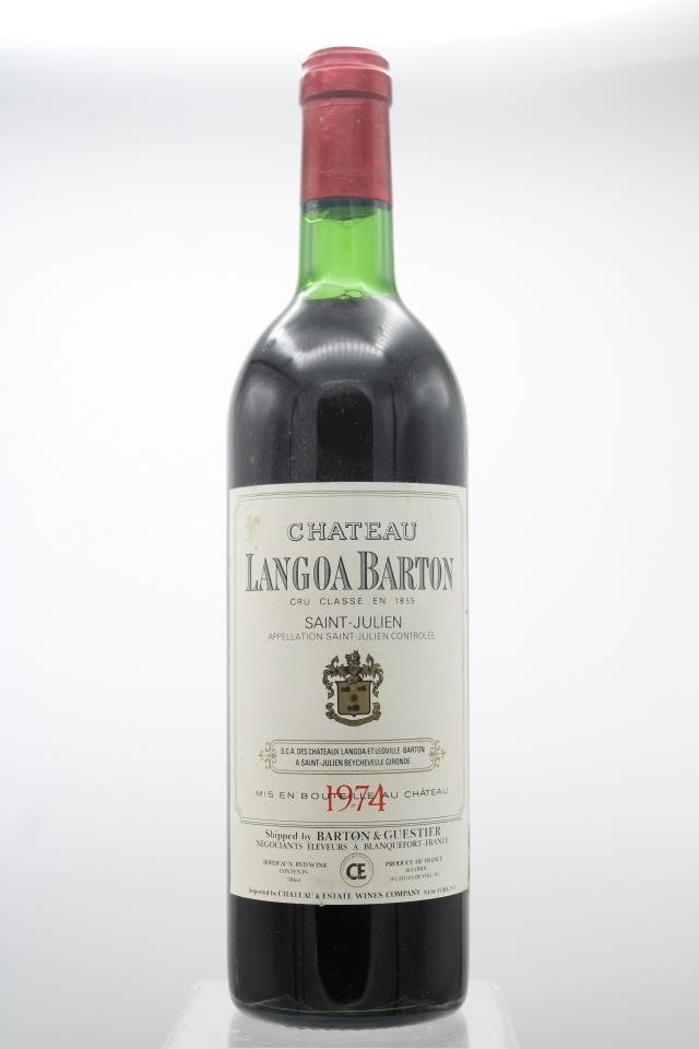 Langoa Barton 1974