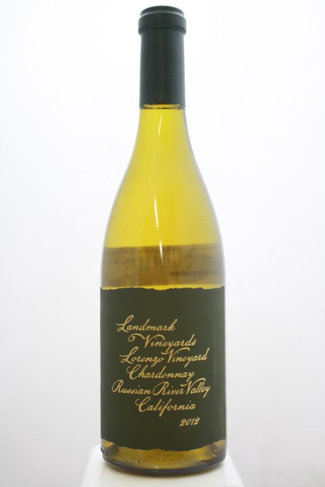 Landmark Vineyards Chardonnay Lorenzo Vineyard 2012