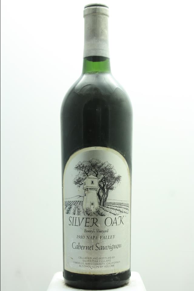 Silver Oak Cabernet Sauvignon Bonny's Vineyard 1980