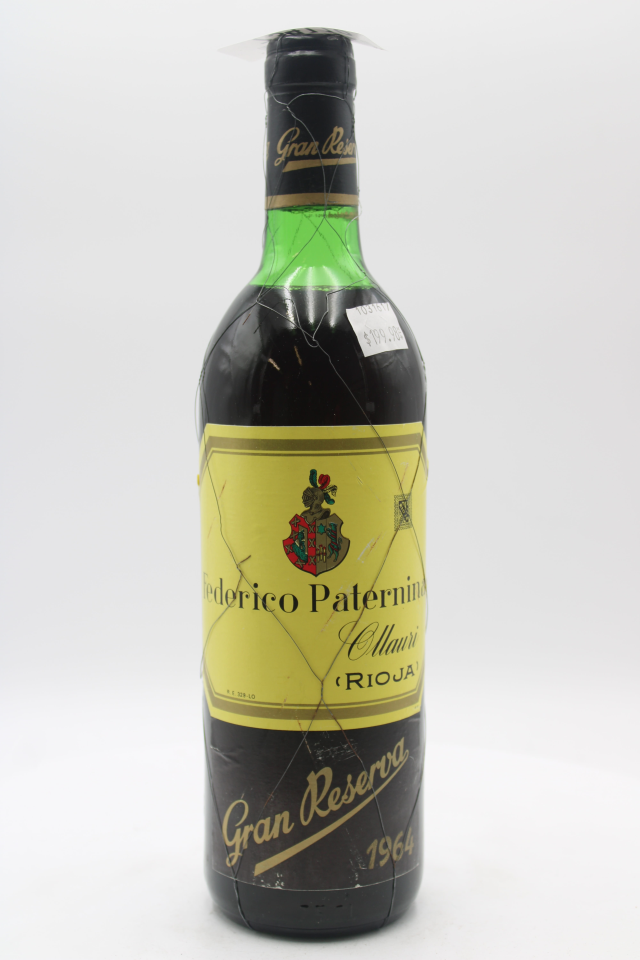 Federico Paternina Ollauri Gran Reserva 1964