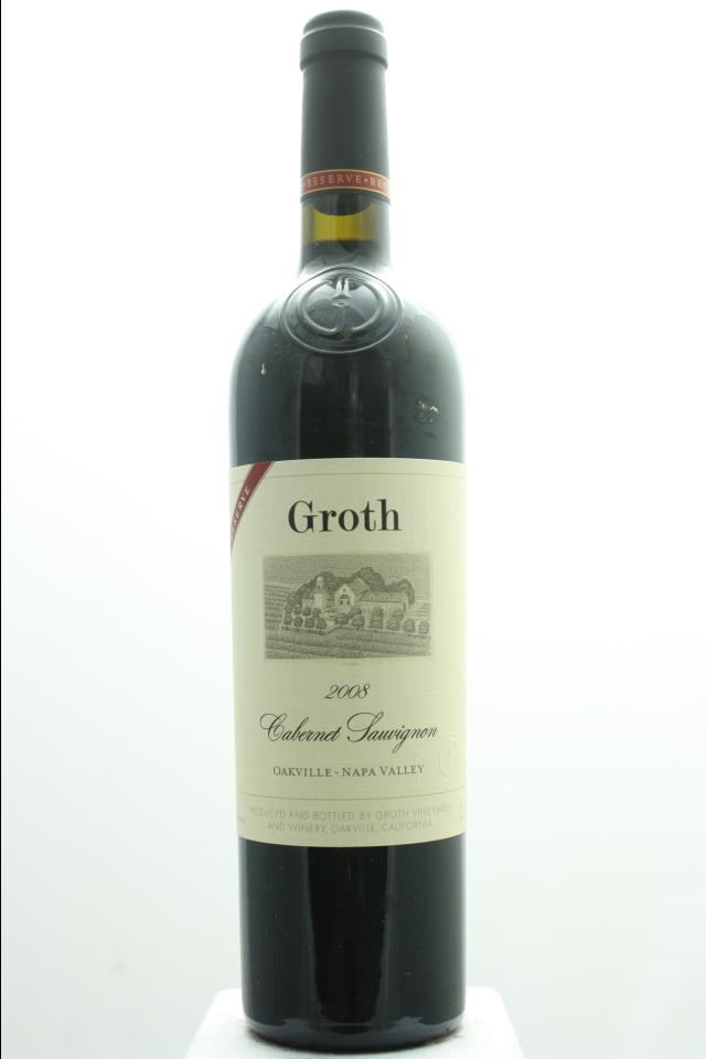 Groth Vineyards Cabernet Sauvignon Reserve 2008