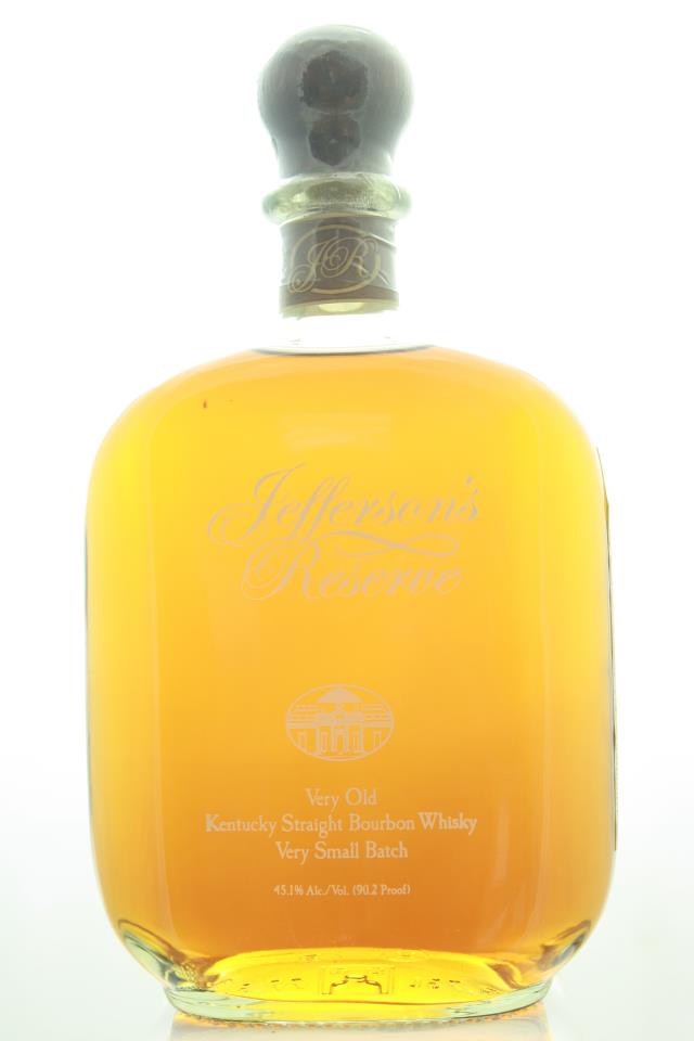 Jefferson's Reserve Very Old Kentucky Straight Bourbon Whisky NV