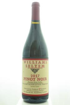 Williams Selyem Pinot Noir Willimas Selyem Estate Vineyard 2017
