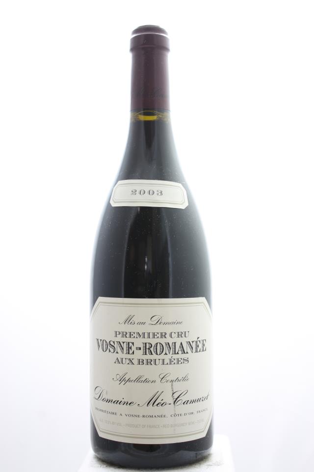 Domaine Méo-Camuzet Vosne-Romanée Aux Brûlées 2003