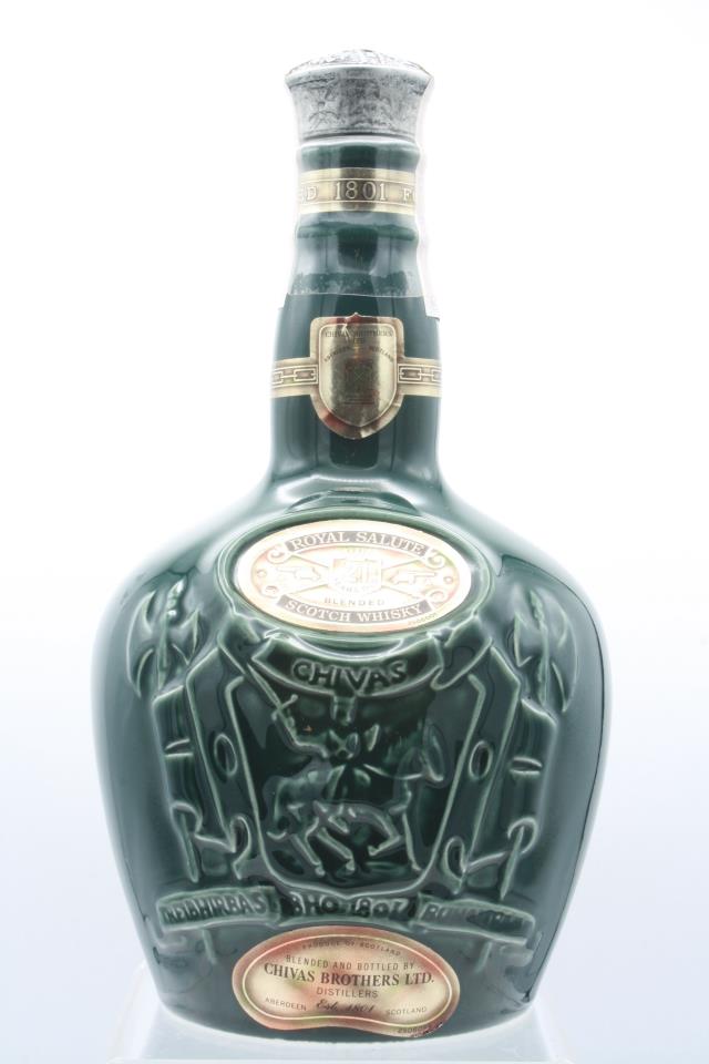 Chivas Brothers Blended Scotch Whisky 21-Year-Old Royal Salute Brown Ceramic NV
