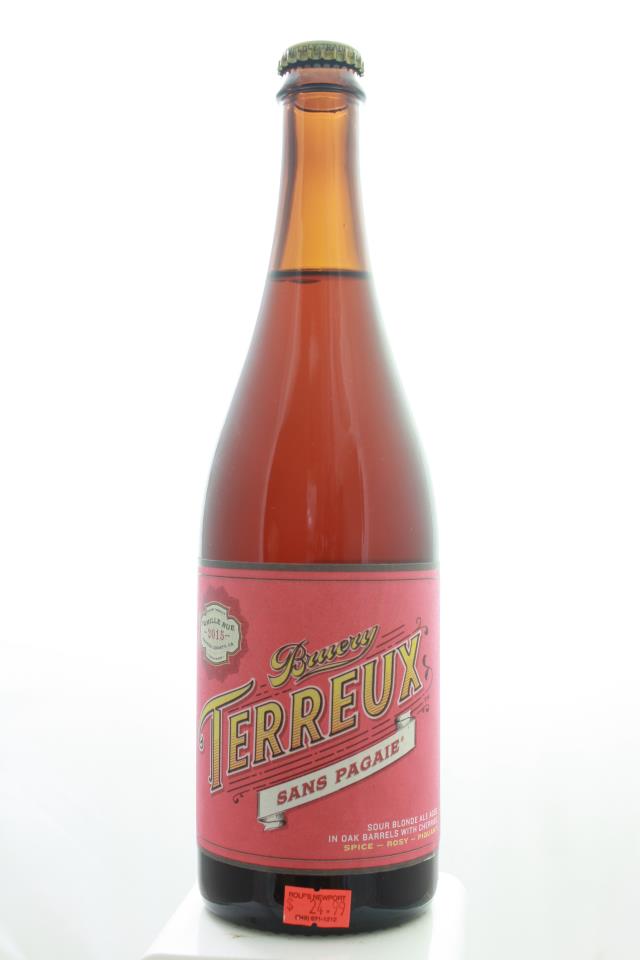 The Bruery Terreux Sans Pagaie Sour Blonde Ale Aged in Oak Barrels with Cherries 2015