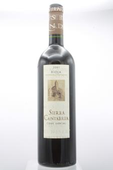 Sierra Cantabria Rioja Cuvee Especial 2001
