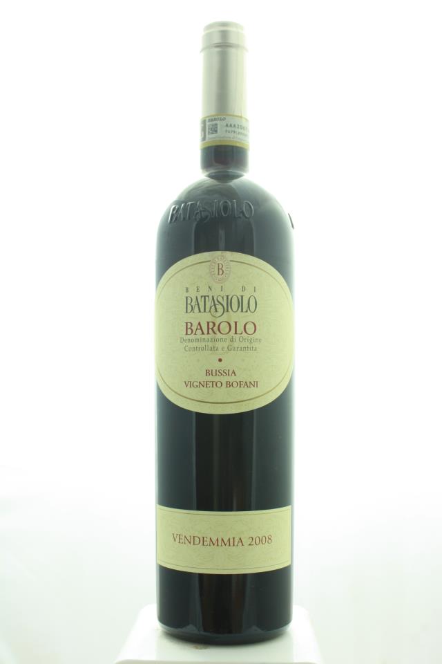 Beni di Batasiolo Barolo Bussia Vigneto Bofani 2008