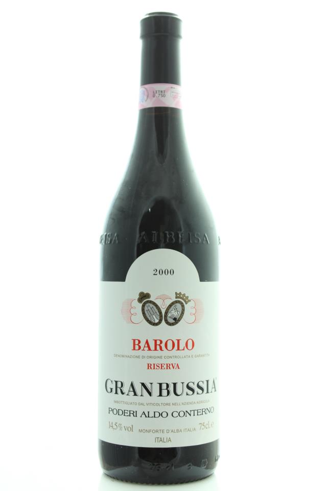 Aldo Conterno Barolo Granbussia Riserva 2000