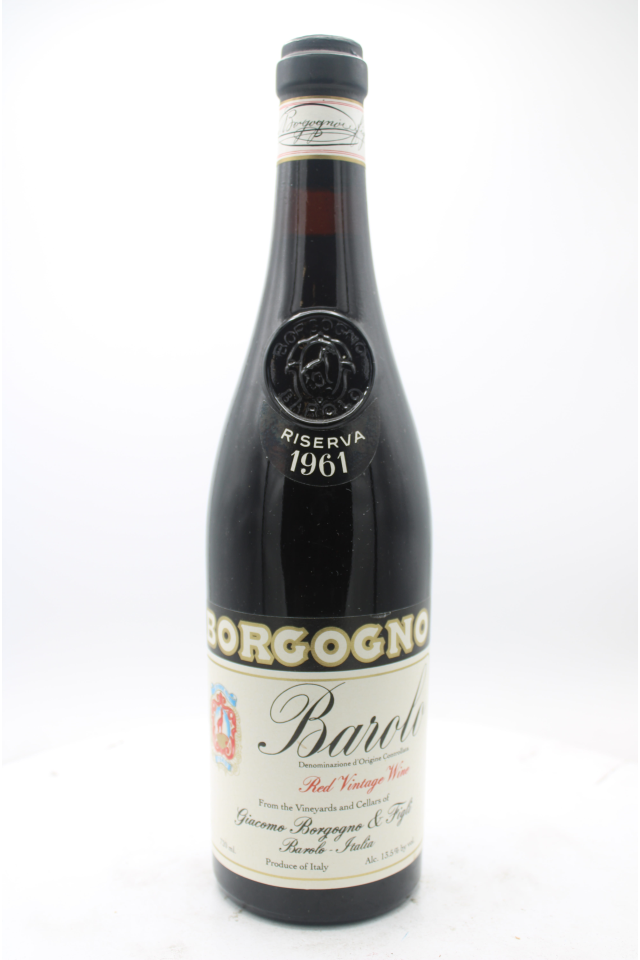 G. Borgogno Barolo Riserva 1961