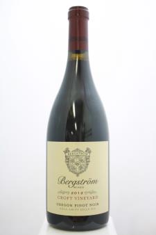 Bergstrom Pinot Noir Croft Vineyard 2012