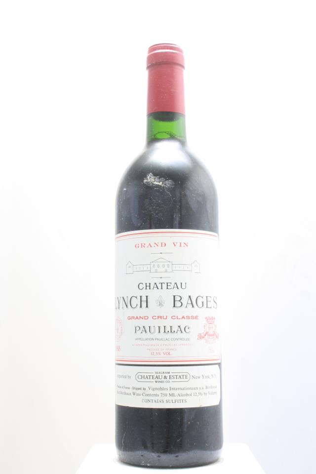 Lynch-Bages 1988