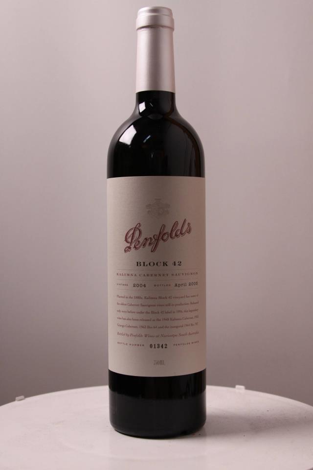 Penfolds Cabernet Sauvignon Block 42 2004