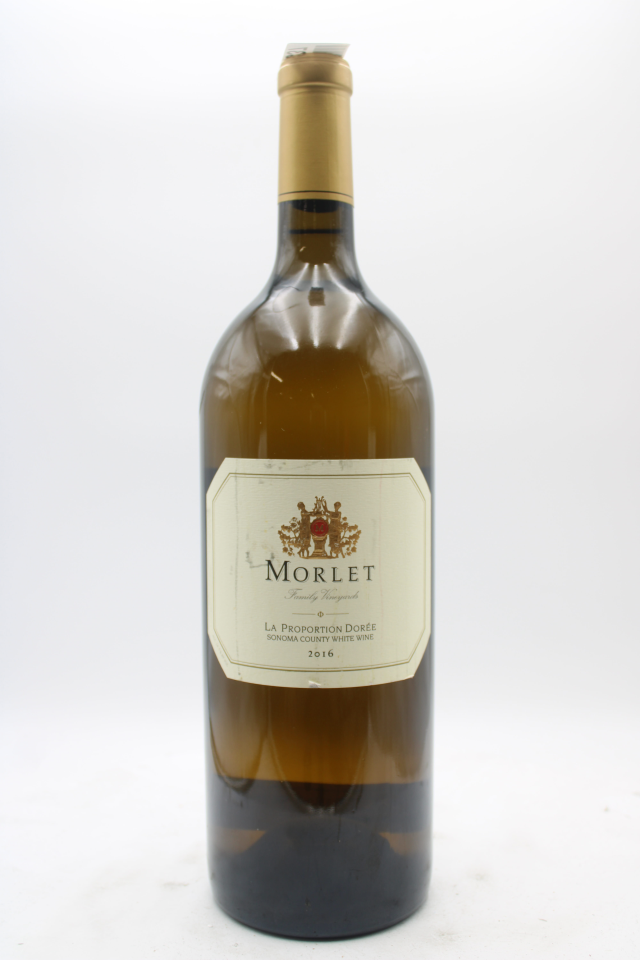 Morlet Family Vineyards Proprietary White La Proportion Doree 2016