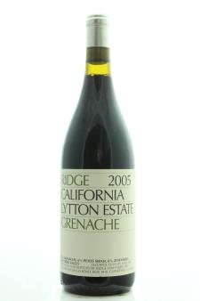 Ridge Vineyards Grenache Lytton Estate Vineyard ATP 2005