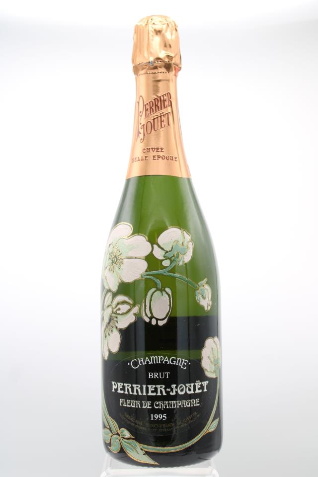 Perrier-Jouët Fleur de Champagne Belle Epoque Brut Gift Set with 2 Flutes 1995