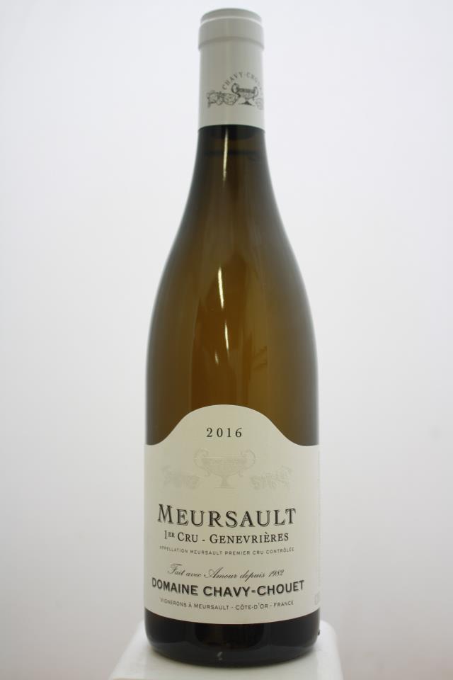 Chavy-Chouet Meursault Genevrières 2016