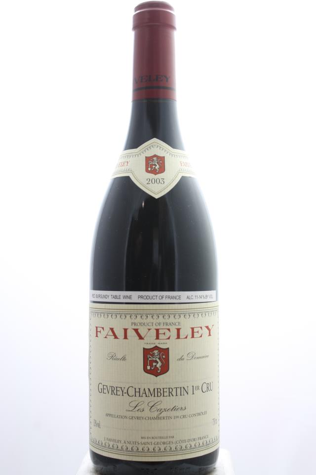 Faiveley (Domaine) Gevrey-Chambertin Les Cazetiers 2003