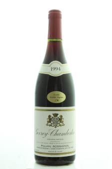 Phillippe Rossignol Gevrey-Chambertin Cuvée Vieilles Vignes 1994