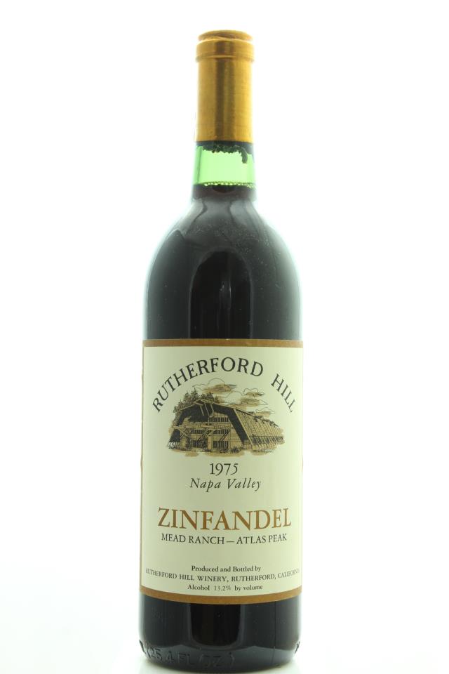 Rutherford Hill Zinfandel Mead Ranch 1975