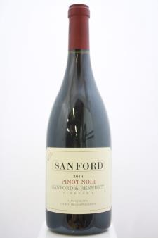 Sanford Pinot Noir Estate Sanford & Benedict Vineyard 2014
